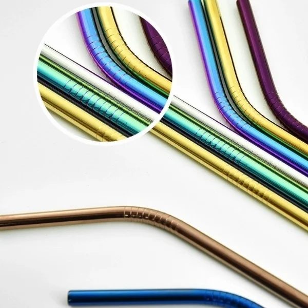 Daugkartiniai metaliniai šiaudeliai - Image 2