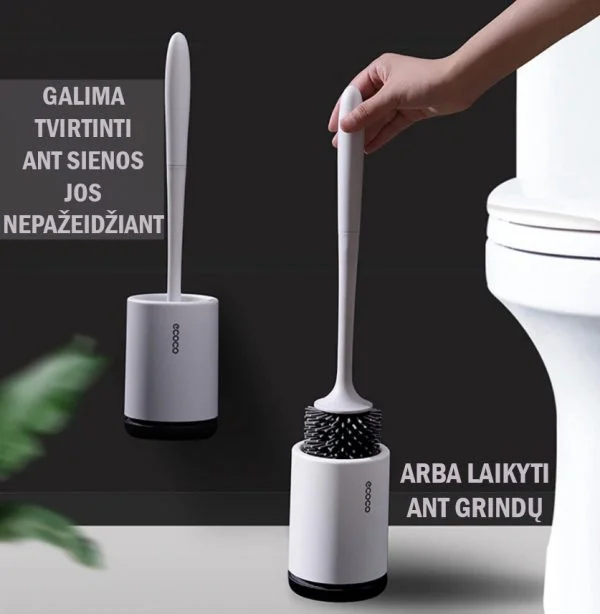 Modernus higieniškas tualeto šepetėlis - Image 3