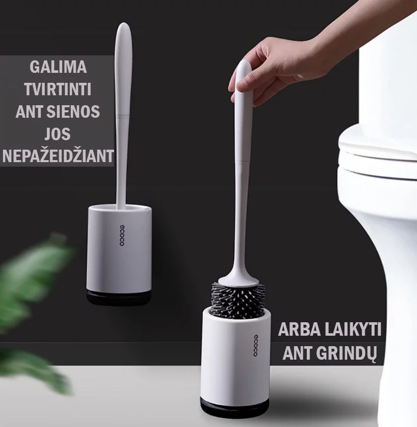Modernus higieniškas tualeto šepetėlis - Image 3