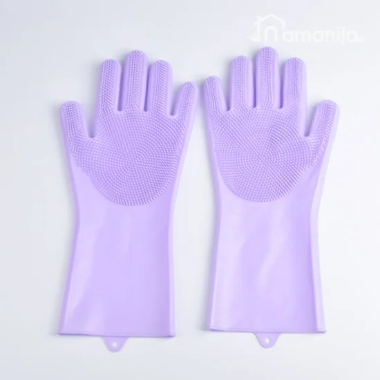 Daugiafunkcinės silikoninės valymo pirštinės - Image 11
