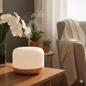 Eterinių aliejų difuzorius-oro drėkintuvas "Naktinis žiburys"