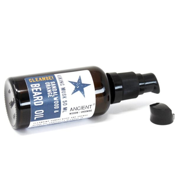 Eterinis aliejus barzdai "Viking Musk", 50ml - Image 2