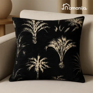 Dekoratyvinės pagalvės užvilkimas Black Palm