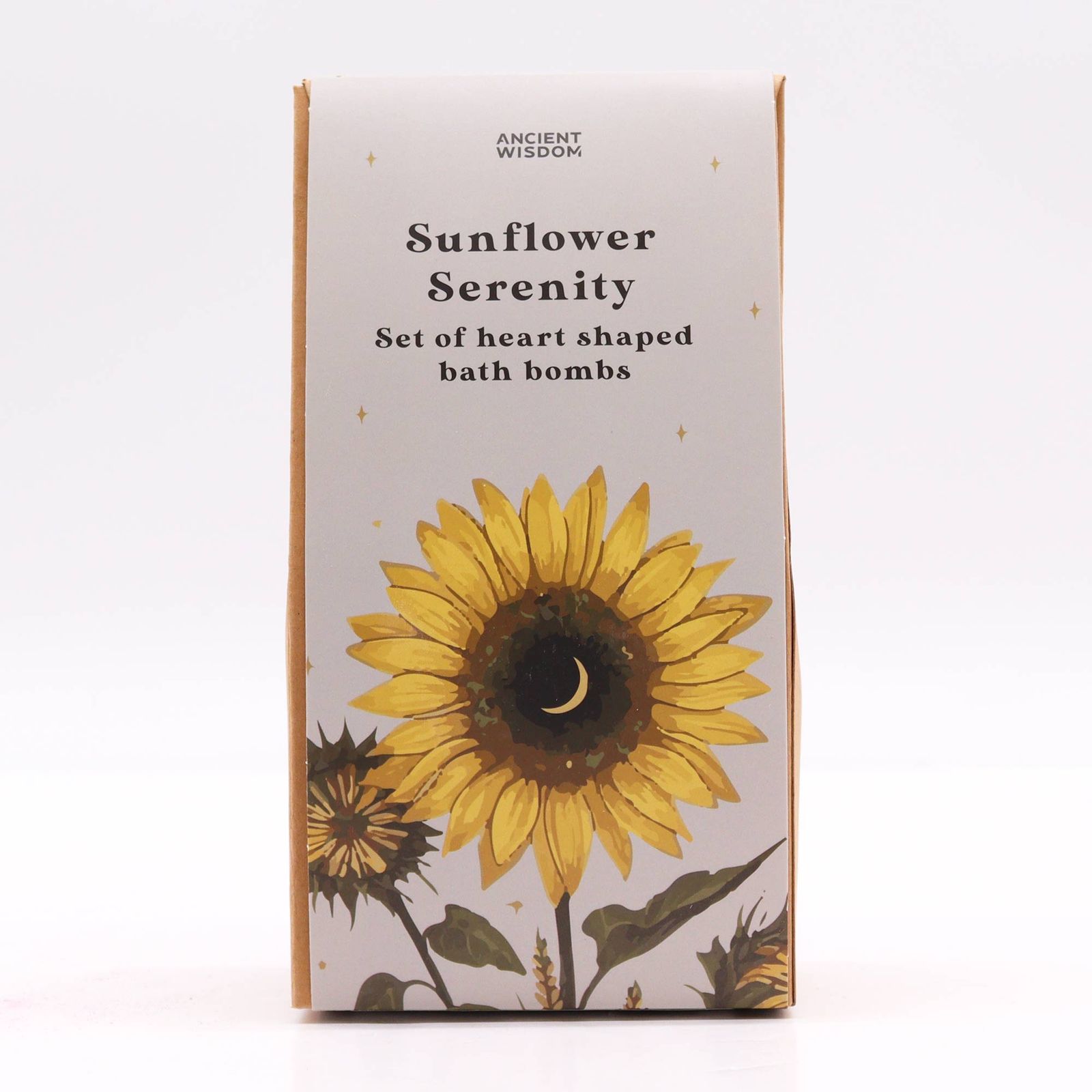Širdelės formos vonios bombų rinkinys „Sunflower Serenity“ – pasifloros vaisiaus aromatas