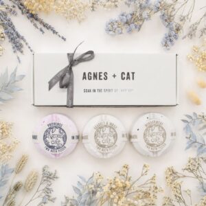 Agnes + Cat vonios bombų dovanų rinkinys „Signature Fragrance“